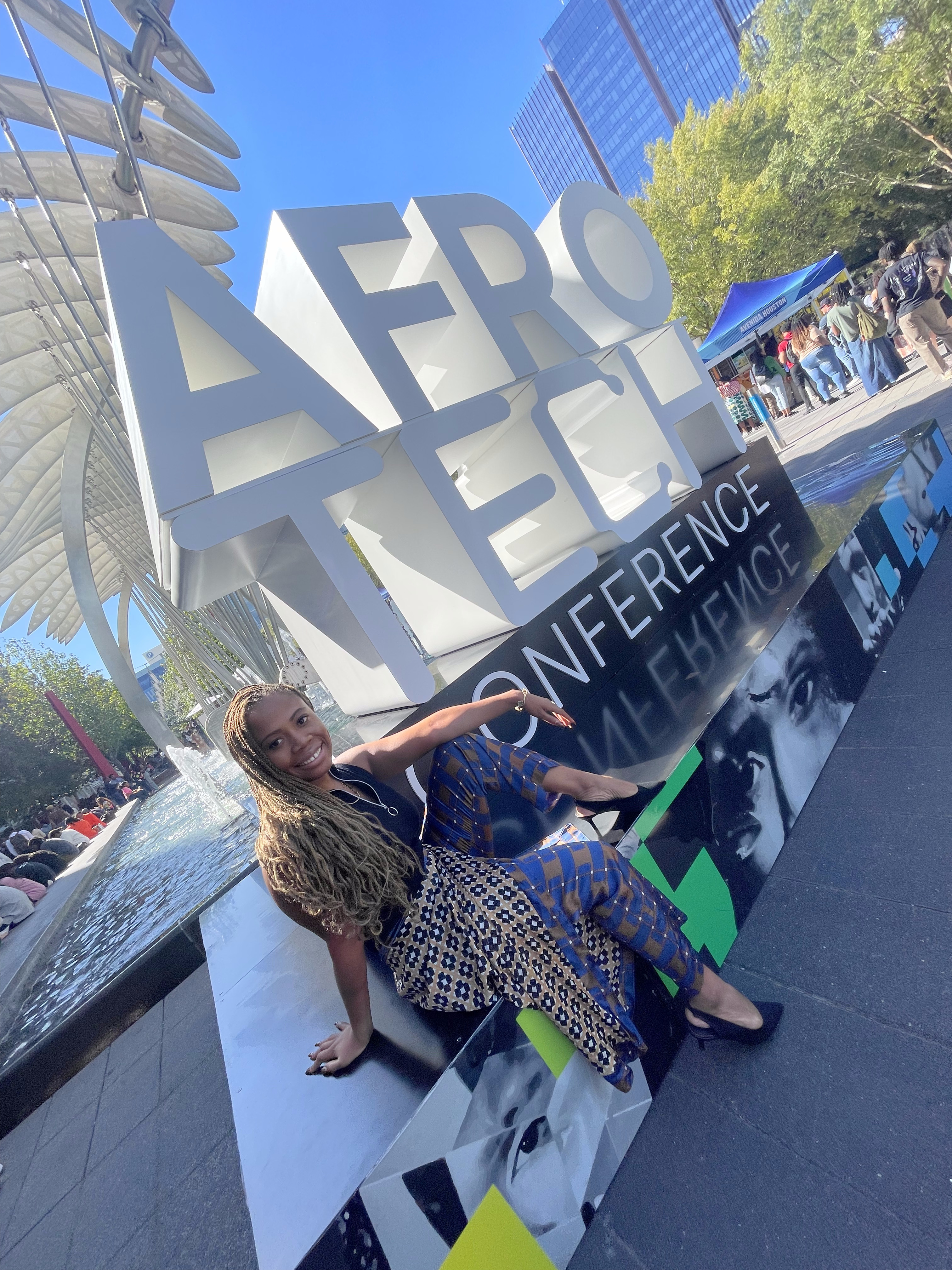 Marilyn at AfroTech Recruiting